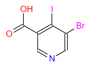 5-溴-4-碘吡啶-3-羧酸 491588-98-8