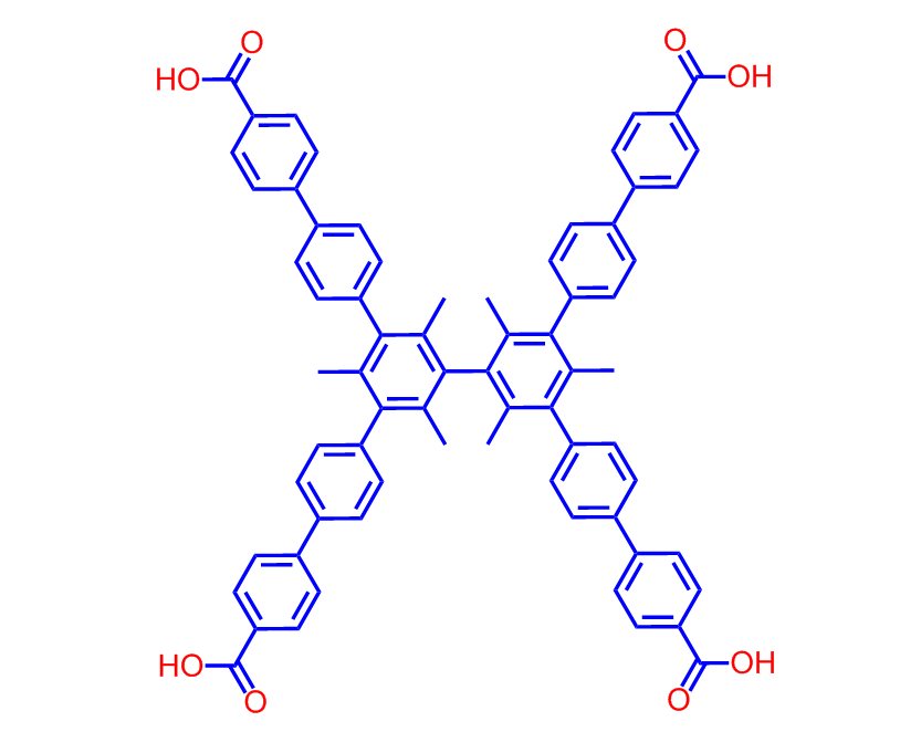 3,3',5,5'-四(4'-羧基联苯-4-基)-2,2',4,4',6,6'-六甲基联苯