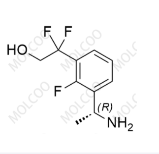 实验室自产杂质(R)-2-(3-(1-氨基乙基)-2-氟苯基)-2,2-二氟乙醇