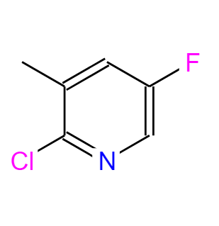 2-氯-5-氟-3-甲基吡啶 38186-84-4