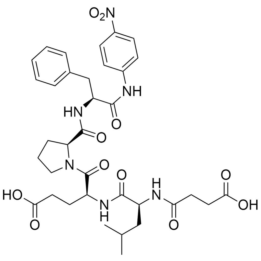 Suc-Leu-Glu-Pro-Phe-pNA