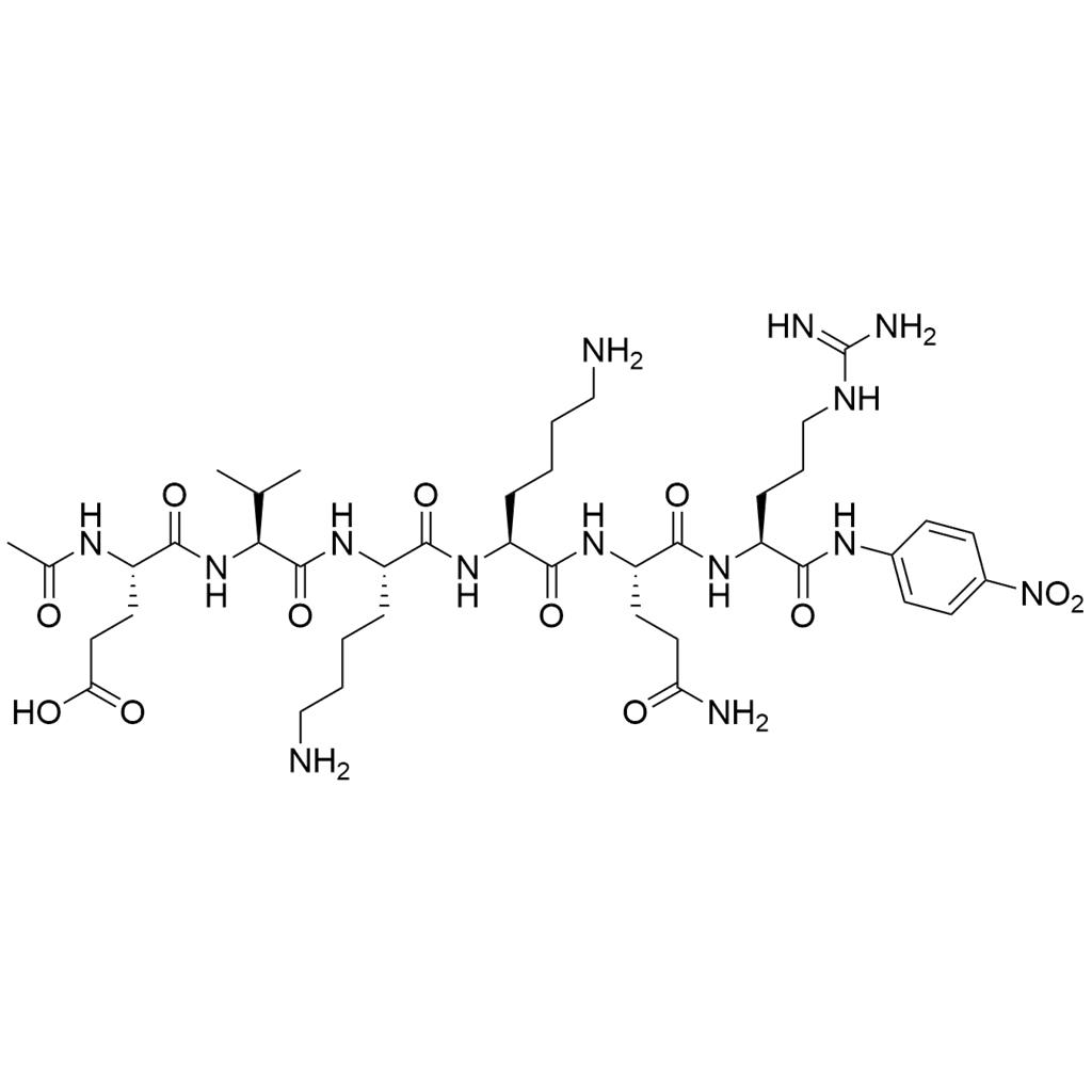 Ac-Glu-Val-Lys-Lys-Gln-Arg-pNA