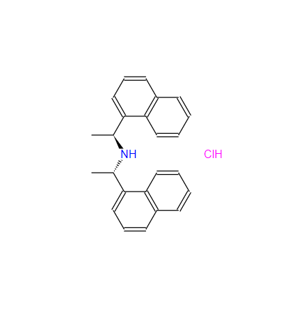 双[(S)-(+)-(1-萘基)乙基]胺 盐酸盐 171867-34-8
