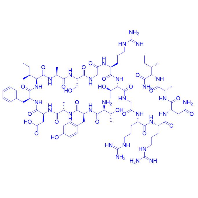 PKA Inhibitor Fragment (6-22) amide 121932-06-7.png PKA Inhibitor Fragment (6-22) amide 121932-06-7.png