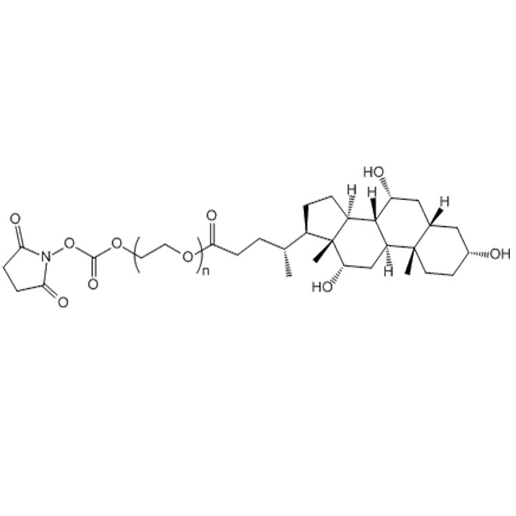 CLA-PEG-NHS，胆酸-聚乙二醇-N-羟基琥珀酰亚胺