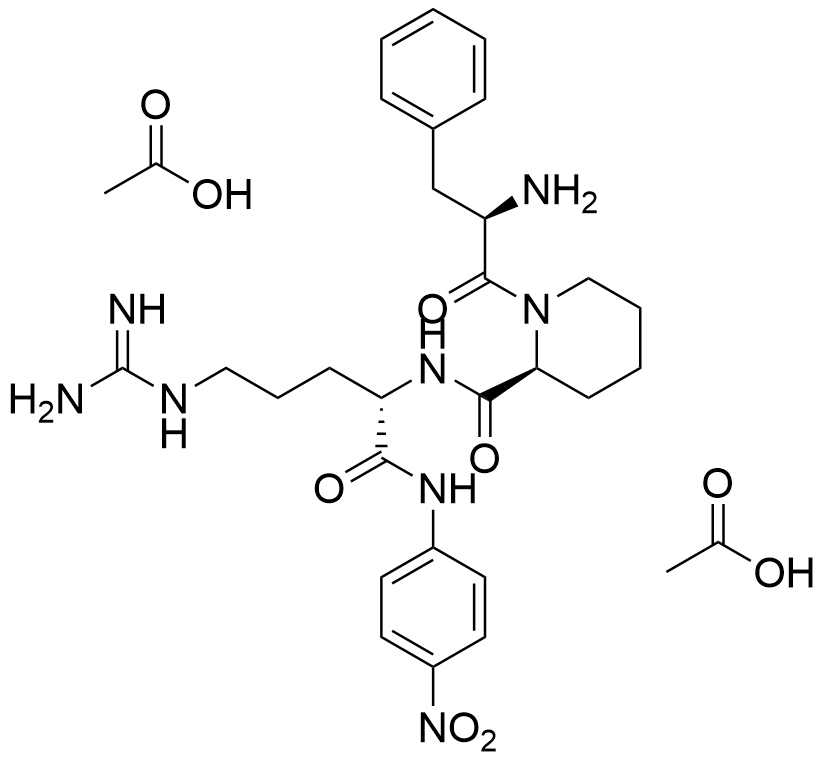 H-D-Phe-Homopro-Arg-pNA · 2 acetate