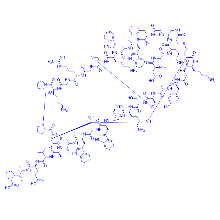 NaV1.5通道阻断剂多肽/925463-91-8/Jingzhaotoxin III