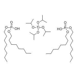 四异丙基二(二辛基亚磷酸酰氧基)钛酸酯 65460-52-8