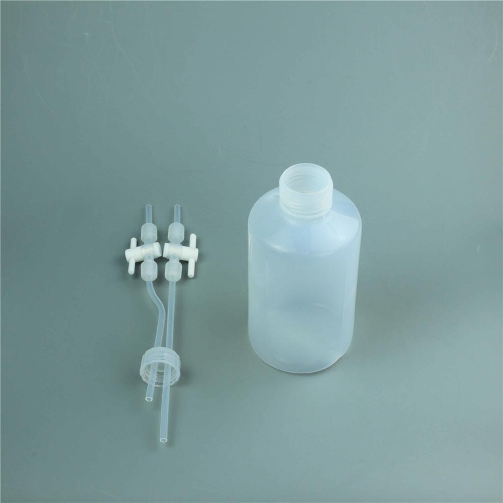 60mlPFA撞击瓶耐高温PFA缓冲瓶可连接1/4管耐腐蚀