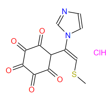 (E)-1-(2-(甲硫基)-1-(2-(戊氧基)苯基)乙烯基)-1H-咪唑 盐酸盐