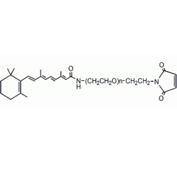 Retinoic acid-PEG-Maleimide，维甲酸-聚乙二醇-马来酰亚胺