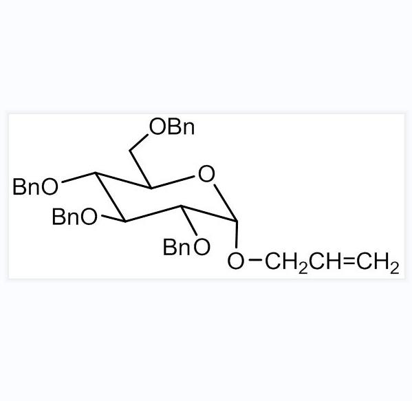 Allyl 2,3,4-tri-O-benzyl-α-D-glucopyranoside； Glycon Biochemicals；S98013