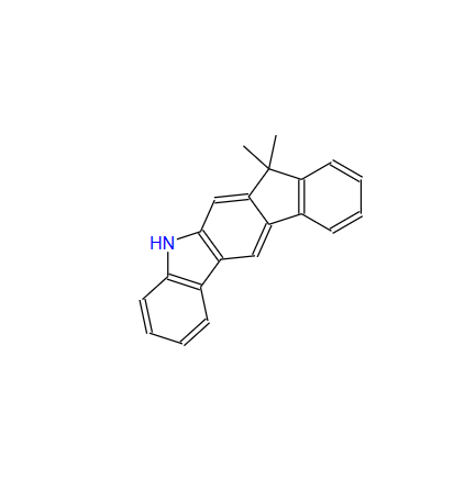 5,7-二氢-7,7-二甲基-茚并[2,1-B]咔唑；1257220-47-5