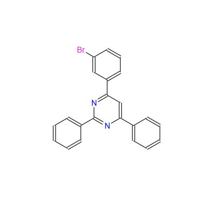 4-(3-溴苯基)-2,6-二苯基嘧啶；864377-28-6