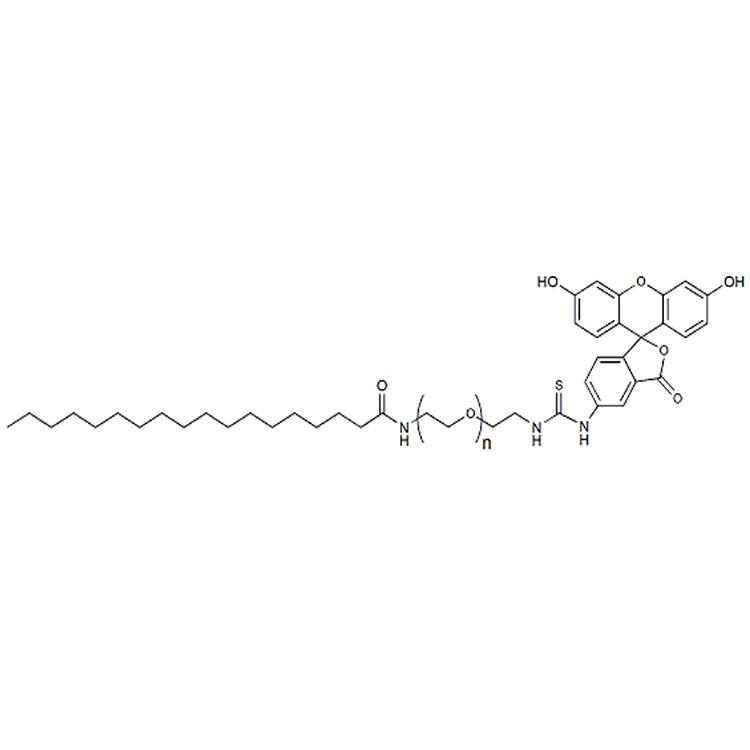 STA-PEG-FITC，硬脂酸-聚乙二醇-荧光素