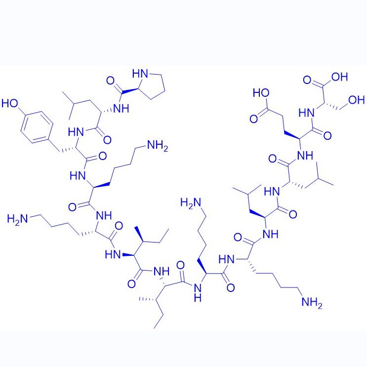 血小板因子4(58-70)（人源）/82989-21-7/Platelet Factor 4 (58-70) (human)