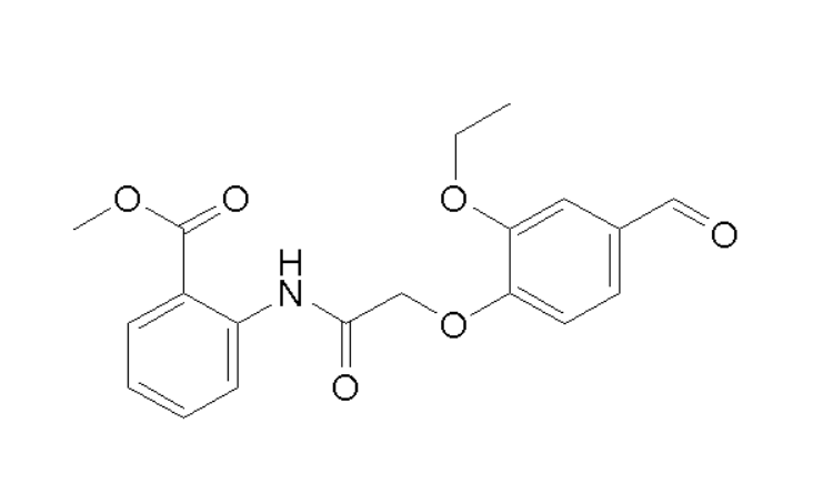 Methyl 2-(2-(2-ethoxy-4-formylphenoxy)acetamido)benzoate