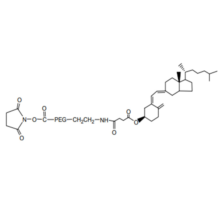 Vitamin D-PEG-NHS，维生素D-聚乙二醇-琥珀酰亚胺酯