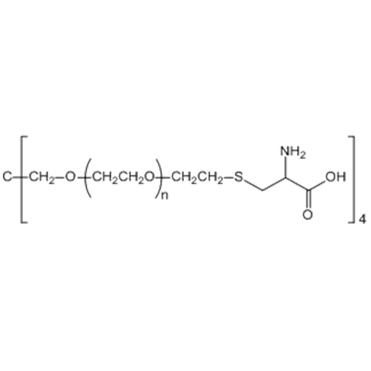 4-Arm-PEG-Cysteine，四臂-聚乙二醇-半胱氨酸