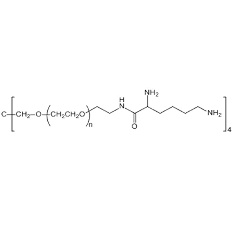 4-Arm-PEG-LYS，四臂-聚乙二醇-赖氨酸