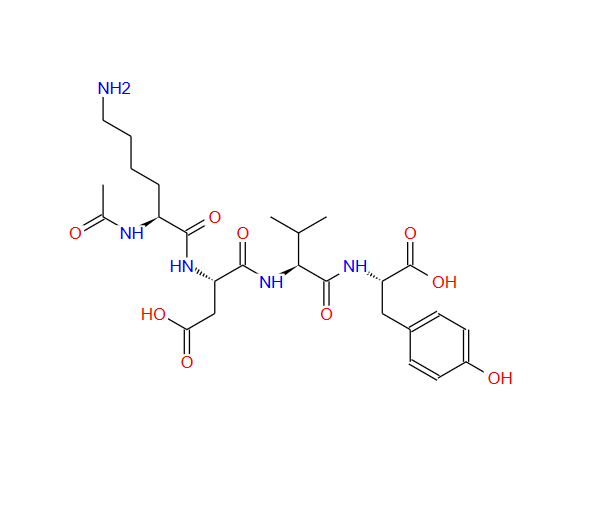 N2-乙酰基-L-赖氨酰-L-ALPHA-天冬氨酰-L-缬氨酰-L-酪氨酸 757942-88-4