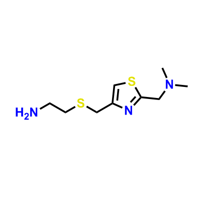 2-(二甲氨基甲基)-4-(2-氨乙基硫甲基)噻唑