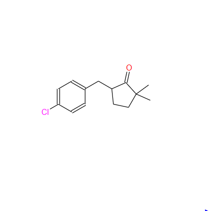 5- (4-氯节基)-2,2-二甲基环戊酮