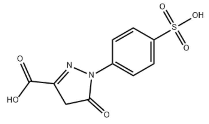 1-(4'-磺酸苯基)-3-羧基-5-吡唑啉酮