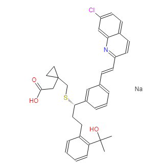 孟鲁司特EP杂质A钠盐 190078-45-6
