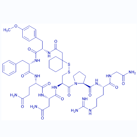 (d(CH2)51,Tyr(Me)2,Arg8)-血管加压素/73168-24-8/Manning Compound, [Pmp1, Tyr(OMe)2, Arg8] Vasopressin