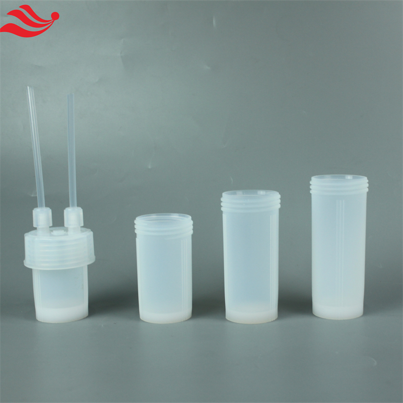 60mlPFA撞击瓶耐高温PFA缓冲瓶可连接1/4管耐腐蚀