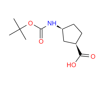 (-)-(1R,3S)-N-Boc-3-氨基环戊烷甲酸 161660-94-2