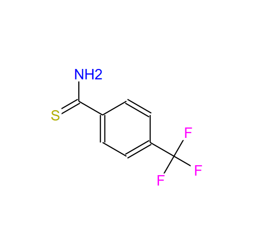 4-(三氟甲基)硫代苯甲酰胺 72505-21-6