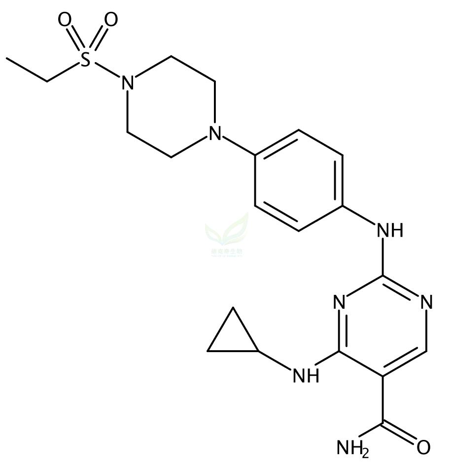 赛度替尼   Cerdulatinib  1198300-79-6 