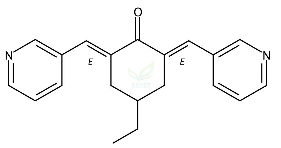 4-乙基-2,6-双(吡啶-3-基亚甲基)环己酮 