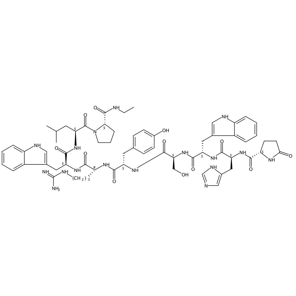 [D-Arg6,Pro9-NEt]Salmon GnRH  96497-82-4