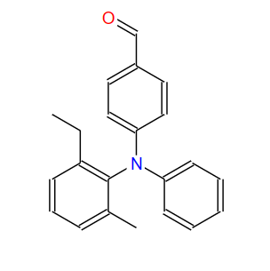 N-(2-乙基-6-甲基苯)-4'-醛基二苯胺 256660-20-5