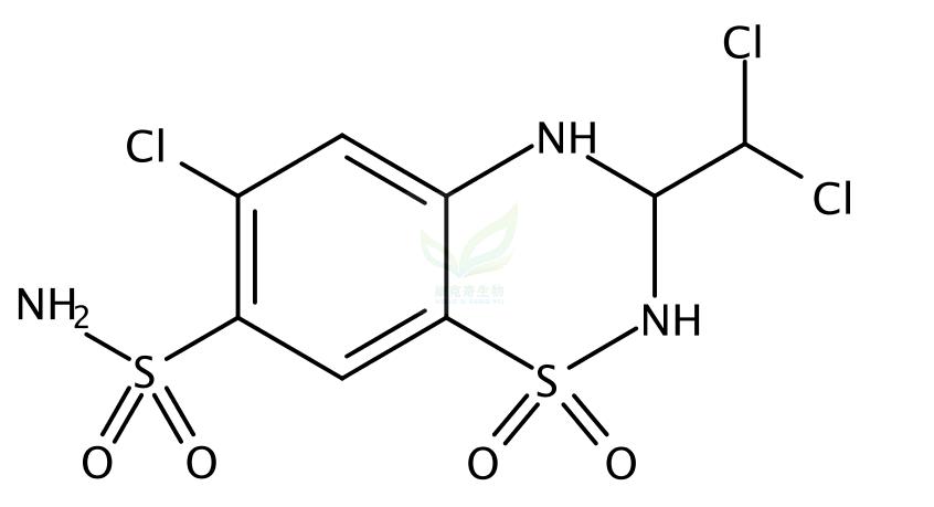 三氯噻嗪  Trichloromethiazide  133-67-5
