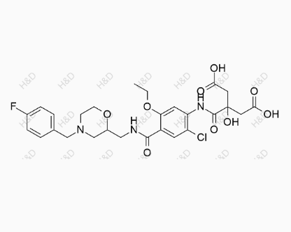 枸橼酸莫沙比利杂质C 重点推荐  1215825-20-9