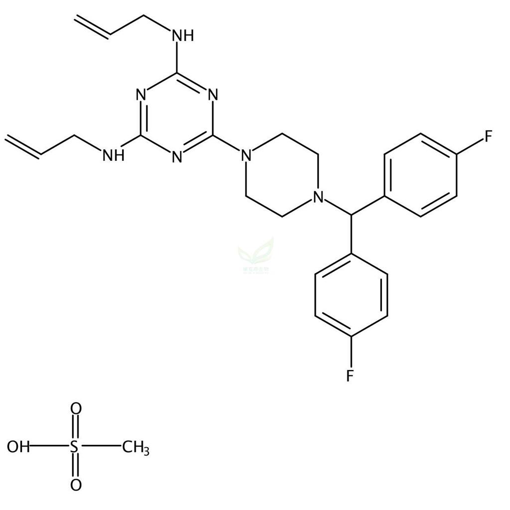 二甲磺酸阿米三嗪 Almitrine Bismesylate 