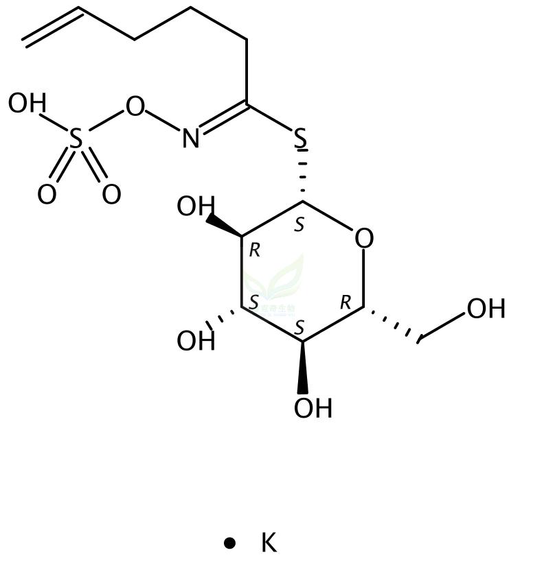 葡糖脑苷脂钾盐 Glucobrassicanapin potassium salt 