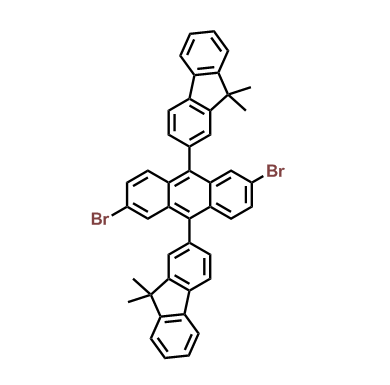 2,6-二溴-9,10-二-（9,9-二甲芴基）-蒽