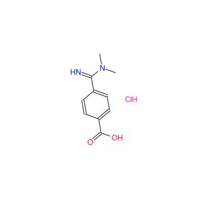 4-[(二甲基氨基)甲脒基]苯甲酸盐酸盐,抗血栓药中间体 210963-78-3
