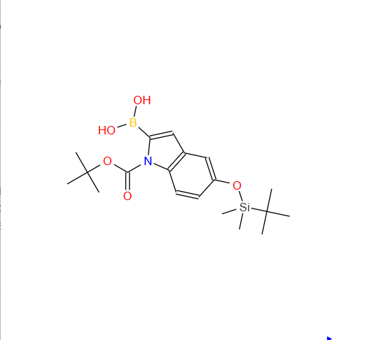 1-BOC-5-TBDMSO-吲哚-2-硼酸