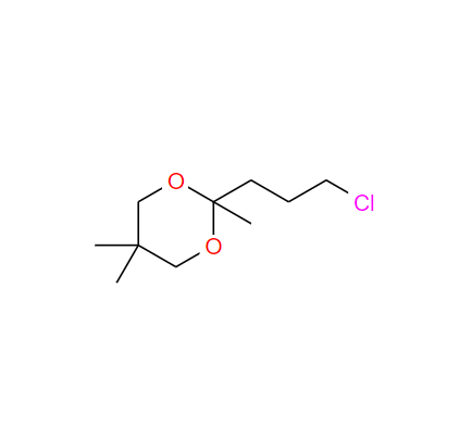 2-(3-氯丙基)-2,5,5-三甲基-1,3-二氧杂环己烷 88128-57-8