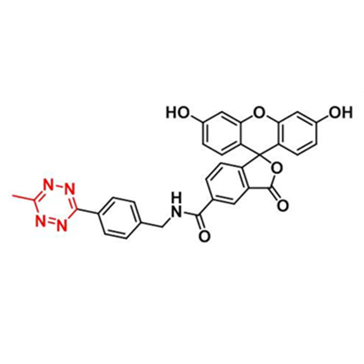 1619222-85-3，5-FAM Me-tetrazine，5-羧基荧光素甲基四嗪