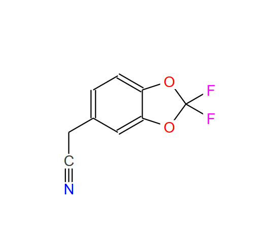 2-(2,2-二氟苯并[D][1,3]二氧杂环戊烯-5-基)乙氰 68119-31-3