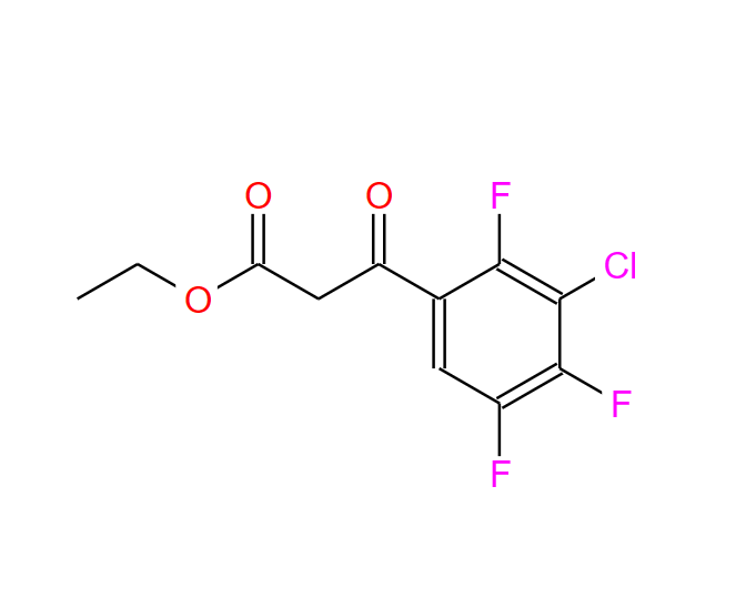 3-氯-2,4,5-三氟苯甲酰乙酸乙酯 101987-86-4
