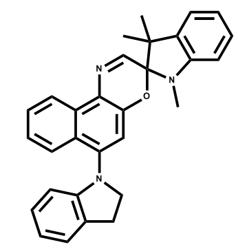 6'-(二氢吲哚-1-基)-1,3,3-三甲基螺[二氢吲哚-2,3'-萘并[2,1-B][1,4]恶嗪]