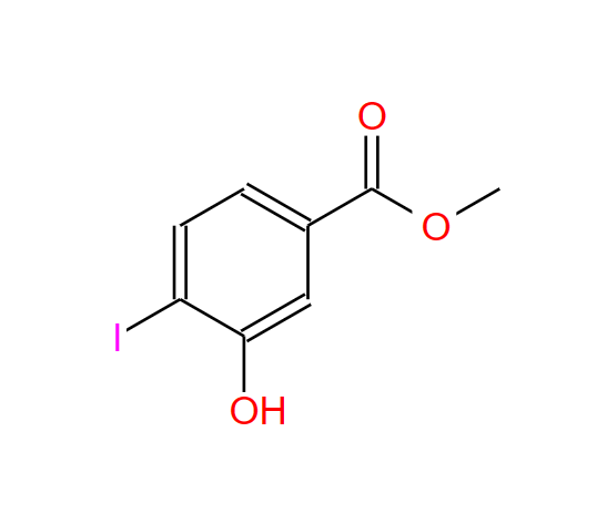 3-羟基-4-碘苯甲酸甲酯 157942-12-6